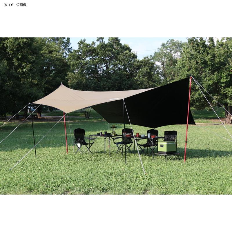 キャンプ設営用具 TENT FACTORY アップライト アルミポール セット BK｜atbousai｜13