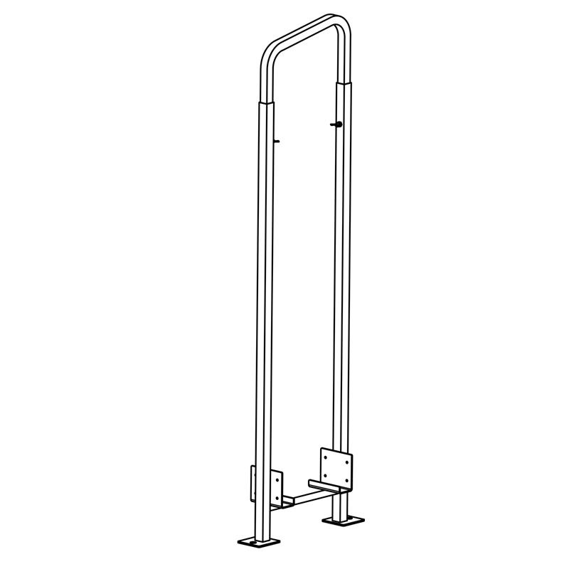 キャンプ設営用具 Fireside 2×4ログラック 30 シングル(スライド
