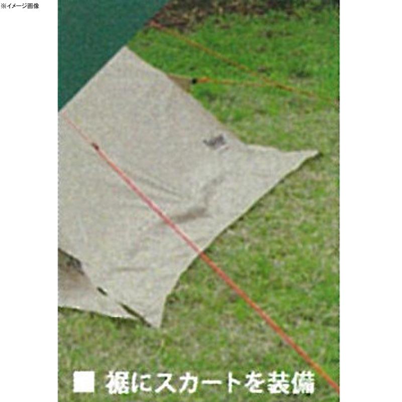 テント キャプテンスタッグ トレッカー ワンポールレクタ270TYPE2 カーキ_5