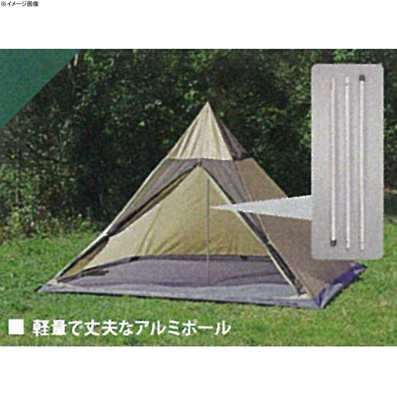 テント キャプテンスタッグ トレッカー ワンポールレクタ270TYPE2 カーキ_8