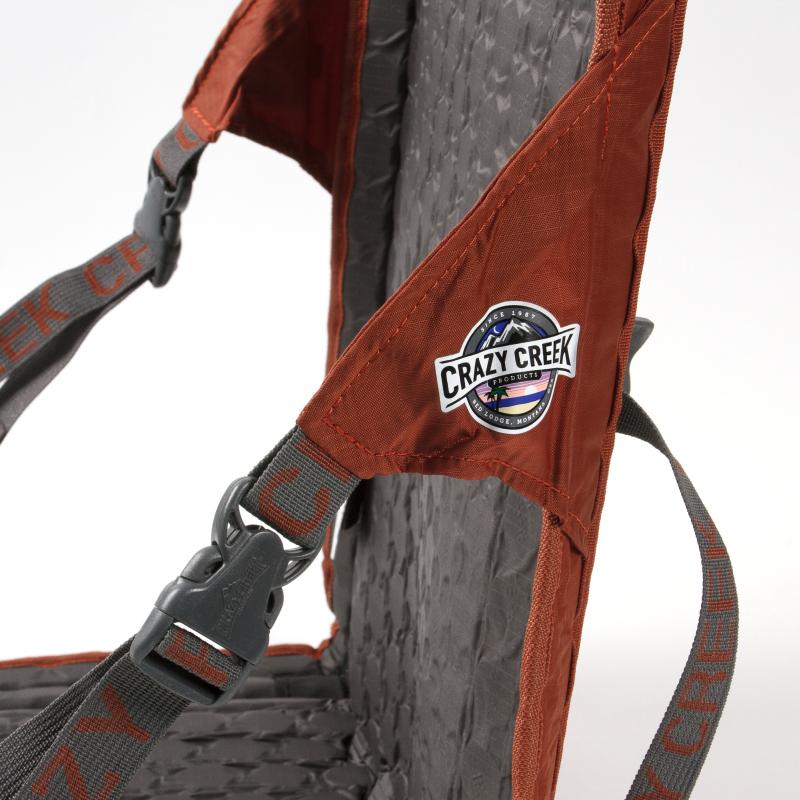アウトドアチェア CRAZY CREEK HEX2.0 ロングバックチェア カッパー
