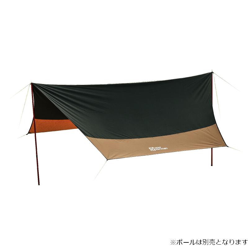 TENT FACTORY タープ・シェルター Hi-TC ヘキサタープ470 バイカラー   BDBE TENT FACTORY（テントファクトリー） タープ・シェルター TENT FACTORY