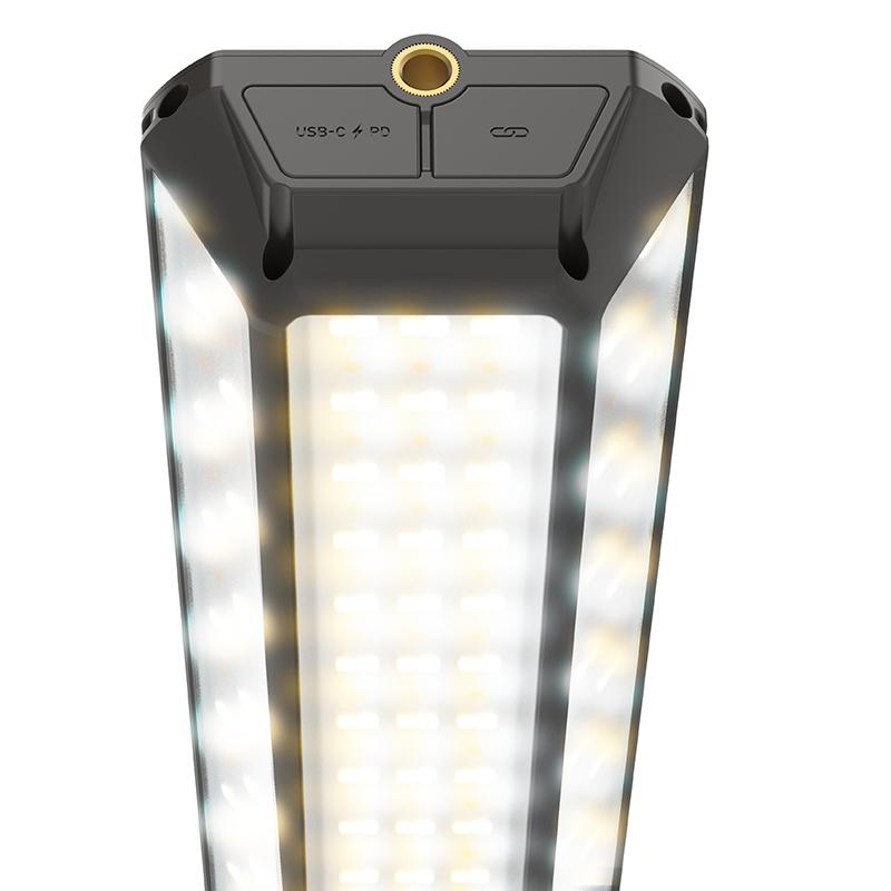 アウトドアライト クレイモア MULTI FACE L 充電式 BLACK