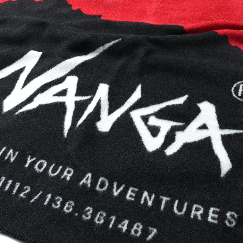 ナンガ FLAME RESISTANT LOGO BLANKET(フレーム レジスタント ロゴ