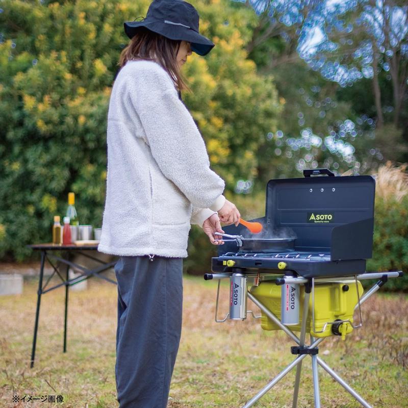 【SOTO】 ソト TWO BURNER 2バーナー ST-503 ツーバーナー スタンドセット 新富士バーナー アウトドア キャンプ BBQ 屋外専用 A0054 ツーバーナー ST-503 | アウトドア用品・アウトドアグッズの中古通販