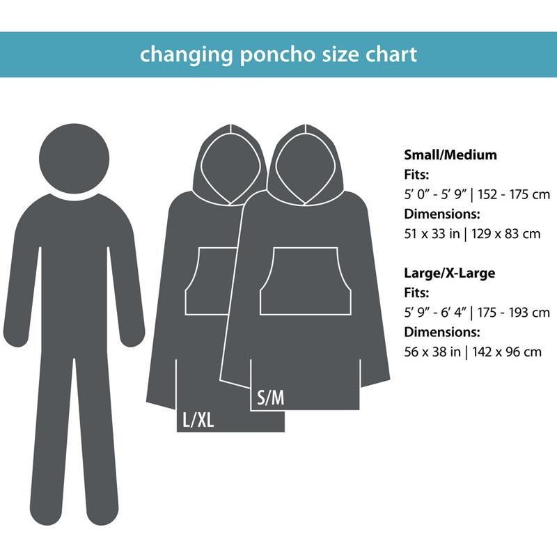 PackTowl  チェンジングポンチョ  L/XL  リソウェーブ PackTowl（パックタオル） チェンジングポンチョ L/XL リソウェーブ