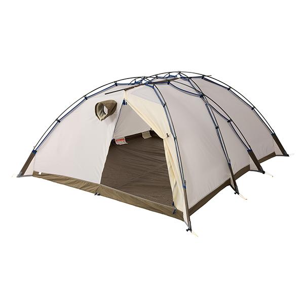 テント ダンロップ タフコンディションアルパインテント ポリカーボネイト仕様 両入口 6人用II レッド_3