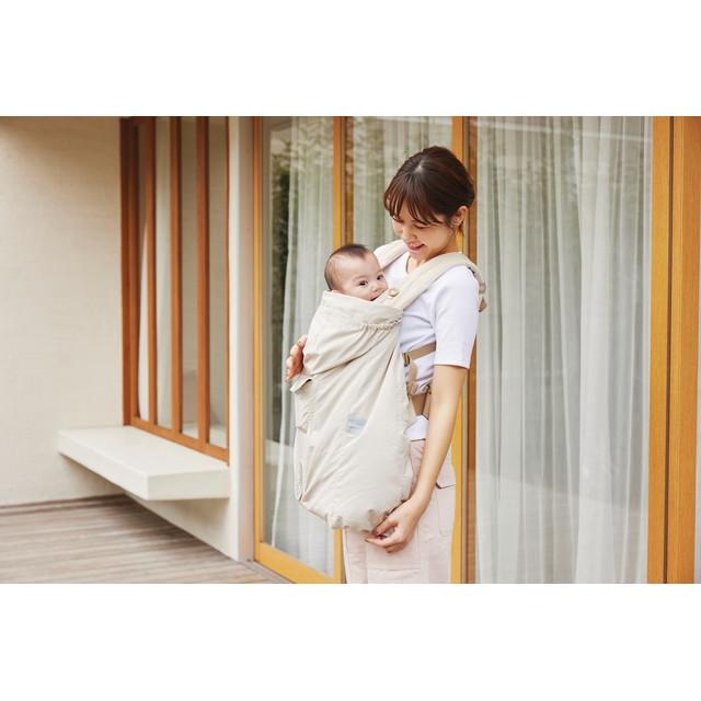 BabyHopper 空調ベビーケープ R26 保冷ジェル付き ベージュ : アット