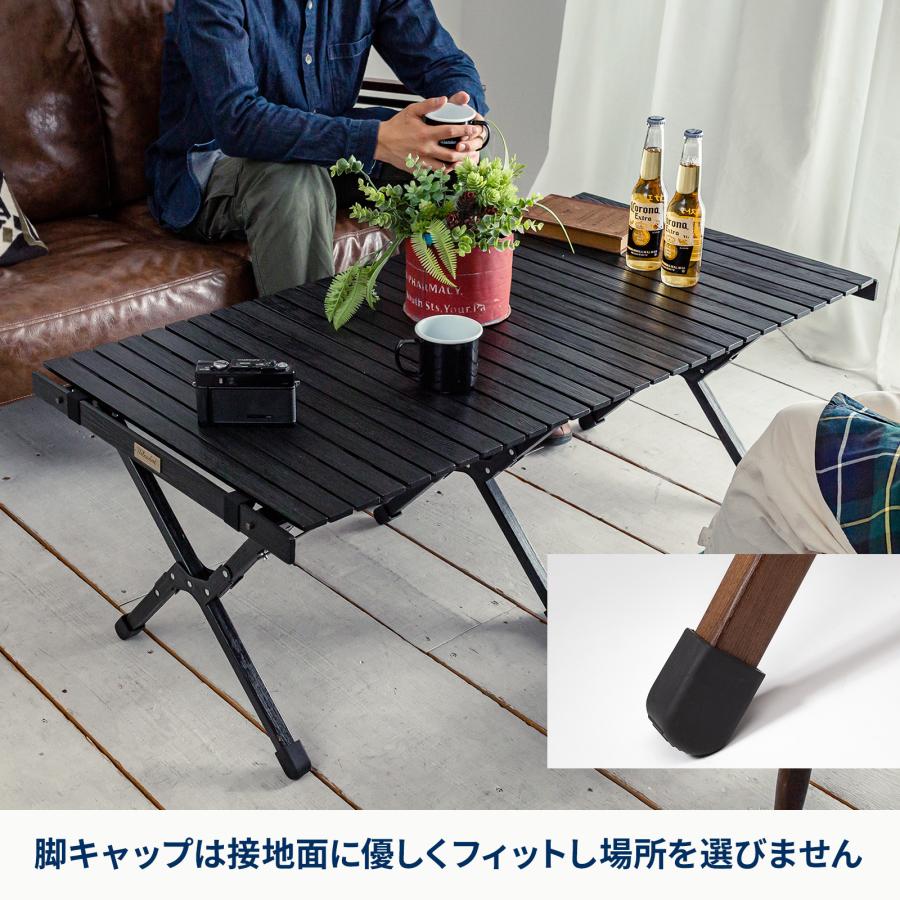 Hilander（ハイランダー） アウトドアテーブル ウッドロールトップ