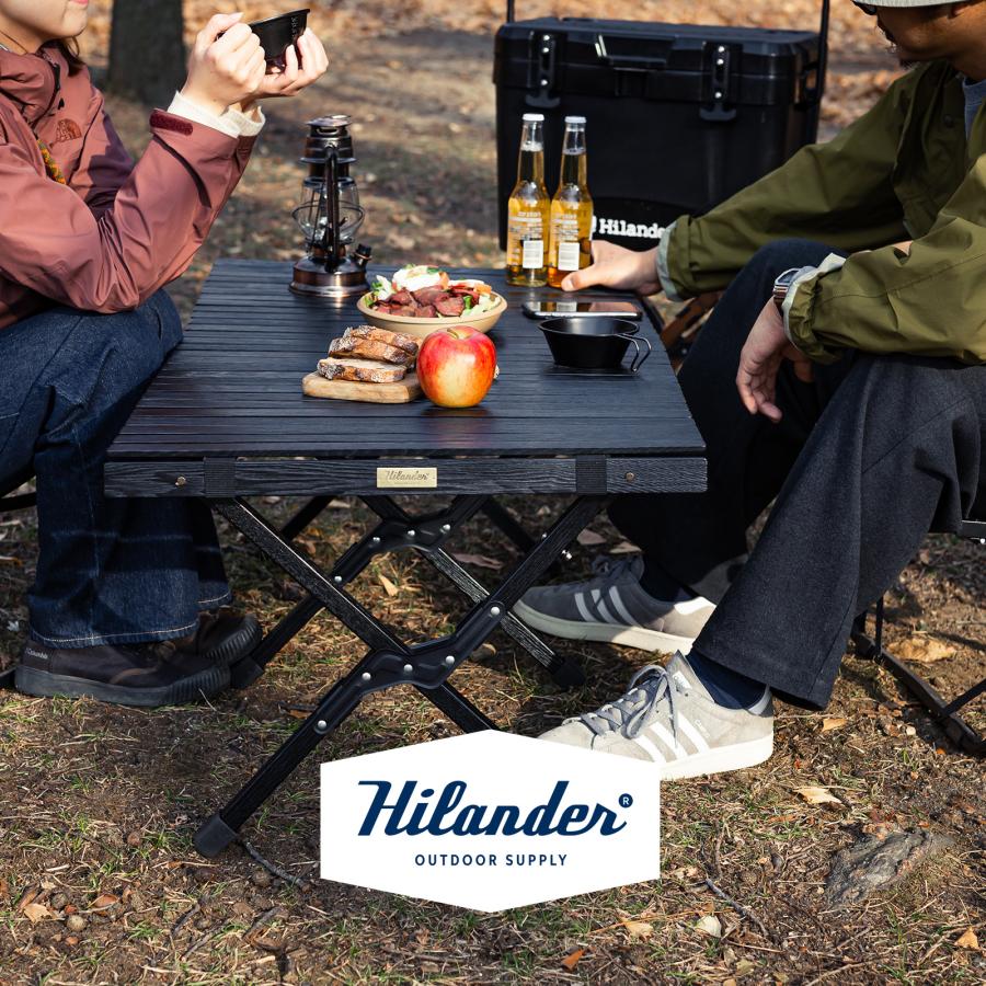 Hilander（ハイランダー） アウトドアテーブル ウッドロールトップ