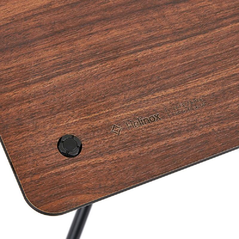 新品未開封品 ヘリノックス カフェテーブル  ウォールナット アウトドアテーブル ヘリノックス カフェテーブル ウォールナット