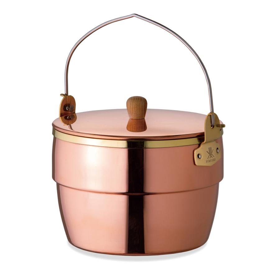 Fireside キッチンツール コッパーオークポット   ブロンズ キッチンツール Fireside コッパーオークポット ブロンズ : アット防災