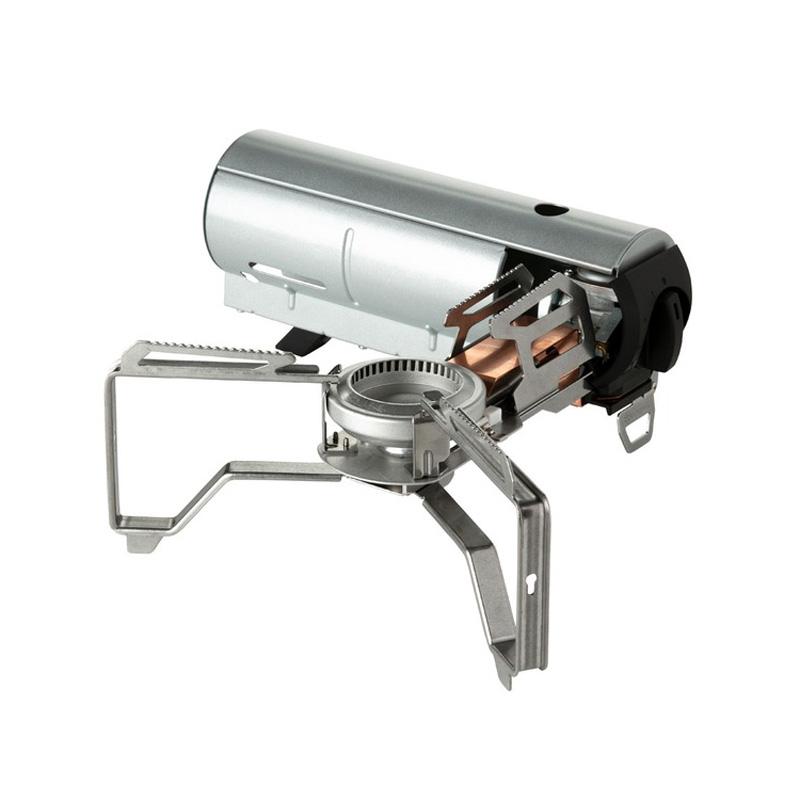 スノーピーク シングルコンロ &CAMPバーナー/シルバー   シルバー snow peak（スノーピーク） シングルコンロ HOME&CAMPバーナー