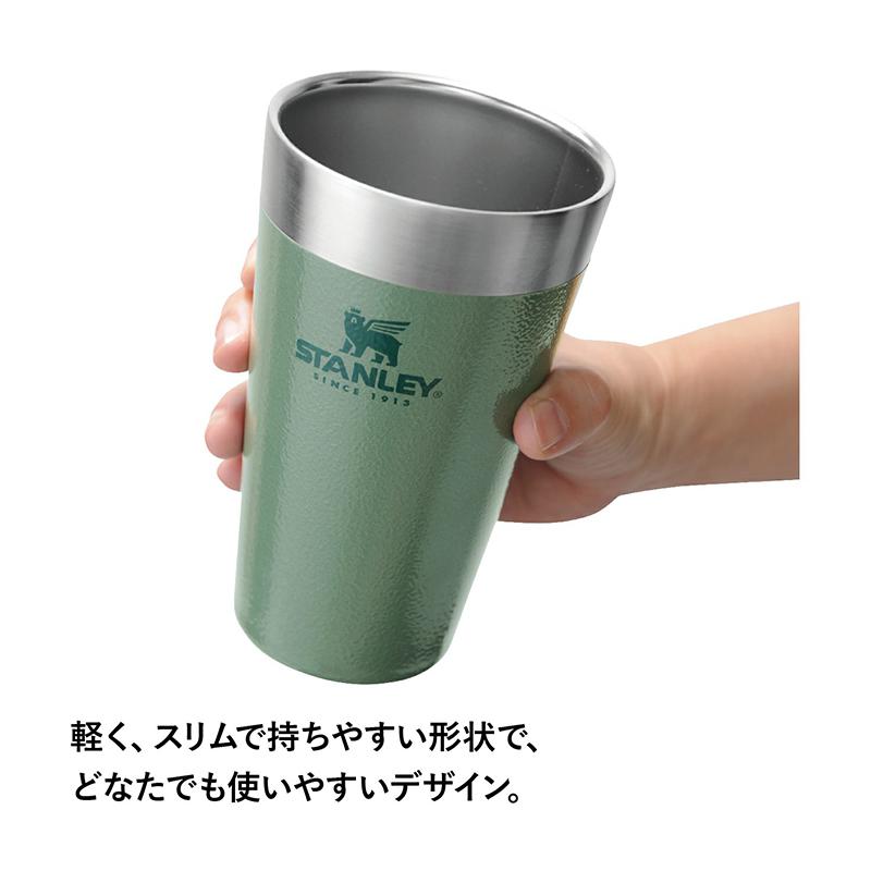 カップ スタンレー スタッキング真空パイント 0.47L グリーン｜atbousai｜10