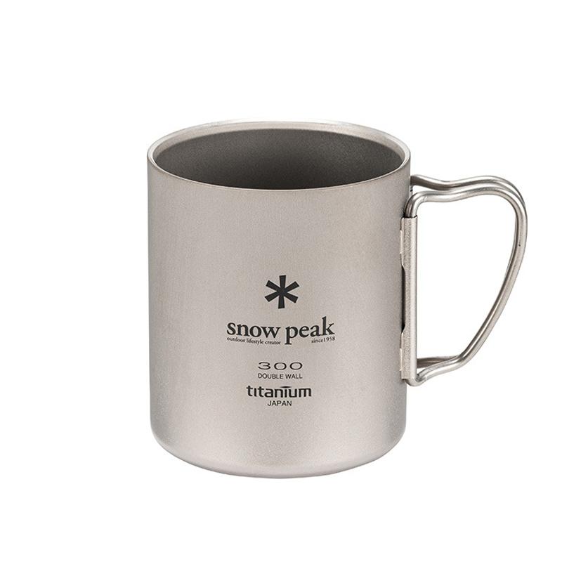 snow peak（スノーピーク） カップ チタンダブルマグ300 300ml
