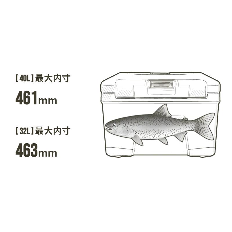 キャンプクーラー シマノ ヴァシランド VL 40L サンドベージュ_10
