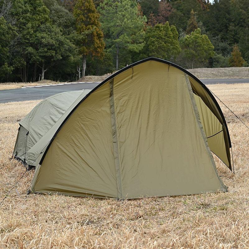 タープ・シェルター DAYTONA OUTDOORS マエヒロシェルター カーキ