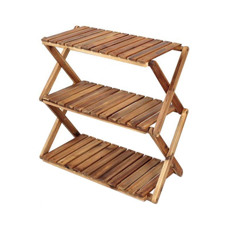 キャプテンスタッグ アウトドアスタンド 【2個セット】CSクラシックス 木製3段MOVEラック 600 アウトドアスタンド キャプテンスタッグ 2個セット CSクラシックス