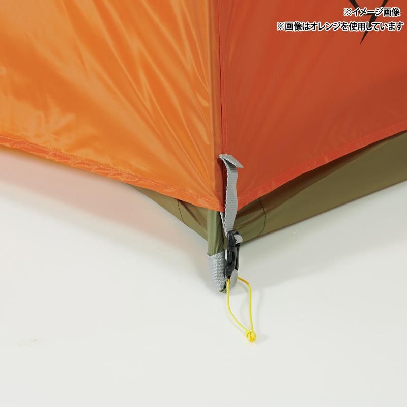 テント ダンロップ 両入口軽量ダブルウォール2人用 オリーブ : アット