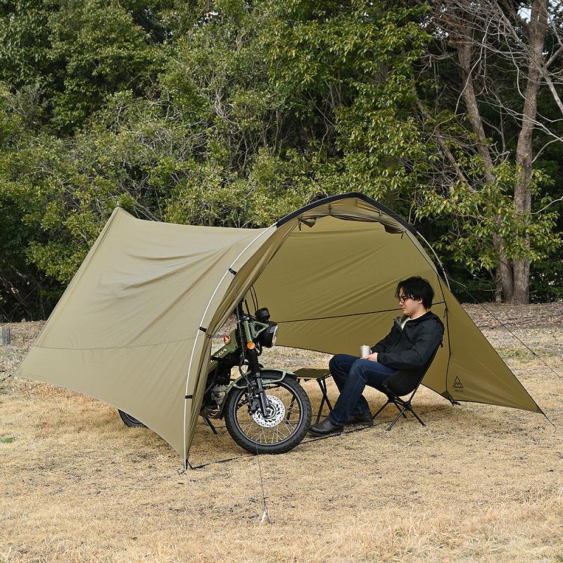 タープ・シェルター DAYTONA OUTDOORS マエヒロシェルターMID コヨーテ