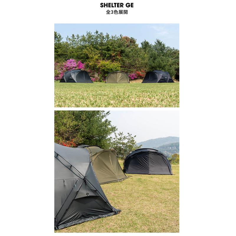 テント MINIMAL WORKS SHELTER GE Charcoal : アット防災 - 通販