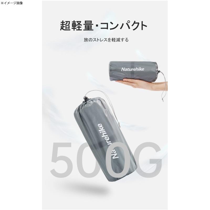 アウトドアマット Naturehike R5.8軽量エアーマット M シルバー