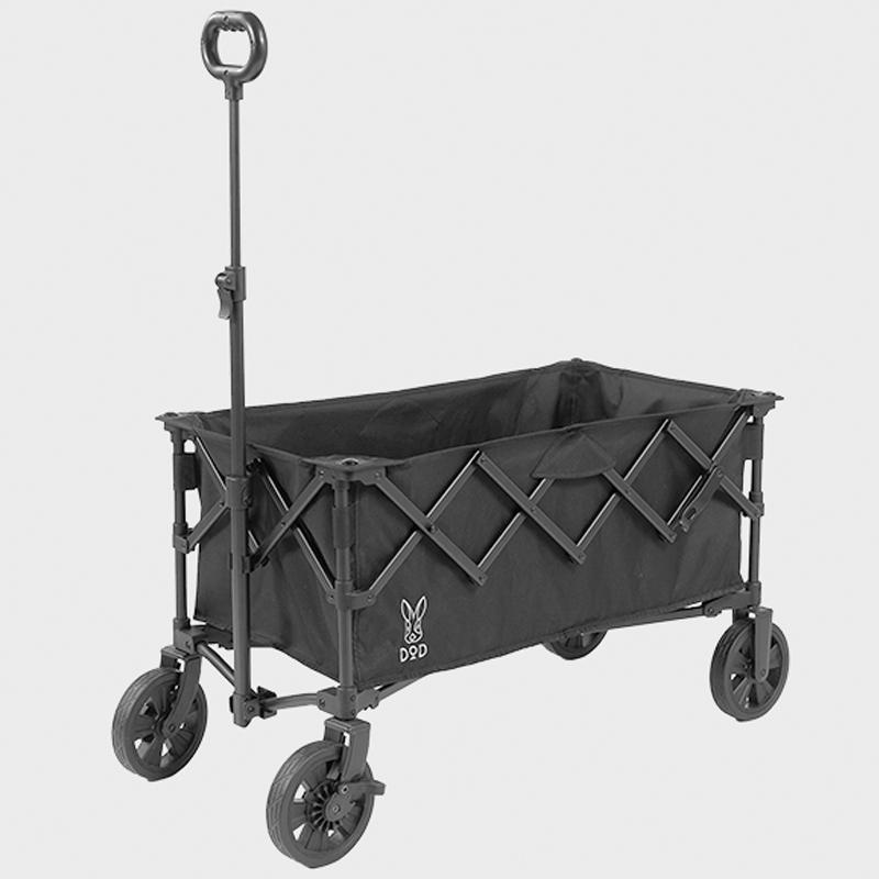 DOD キャンプ設営用具 ペリーワゴン(ブランド正規品)   ブラック DOD（ディオーオーディー） キャンプ設営用具 ペリーワゴン(ブランド
