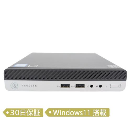 在庫多数 HP ProDesk 400 G4 DM Core i3-8100T/8GB SSD512GB 中古ミニPC 日本HP 【中古】HP ProDesk 400 G4 DM/Core i3-8100T 3.10GHz/メモリ