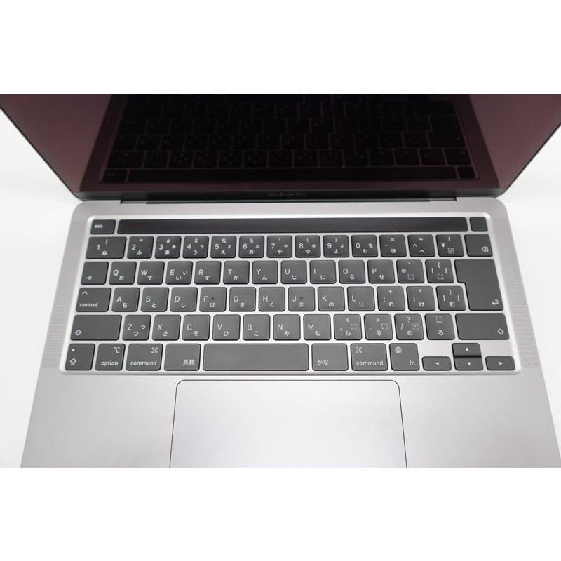 【中古】Apple MacBook Pro 13" Touch bar/Apple M2/メモリ 16GB/SSD 512GB/2022/13インチ/MacOS (15.6)/MNEJ3J/A/ノート【A】の画像