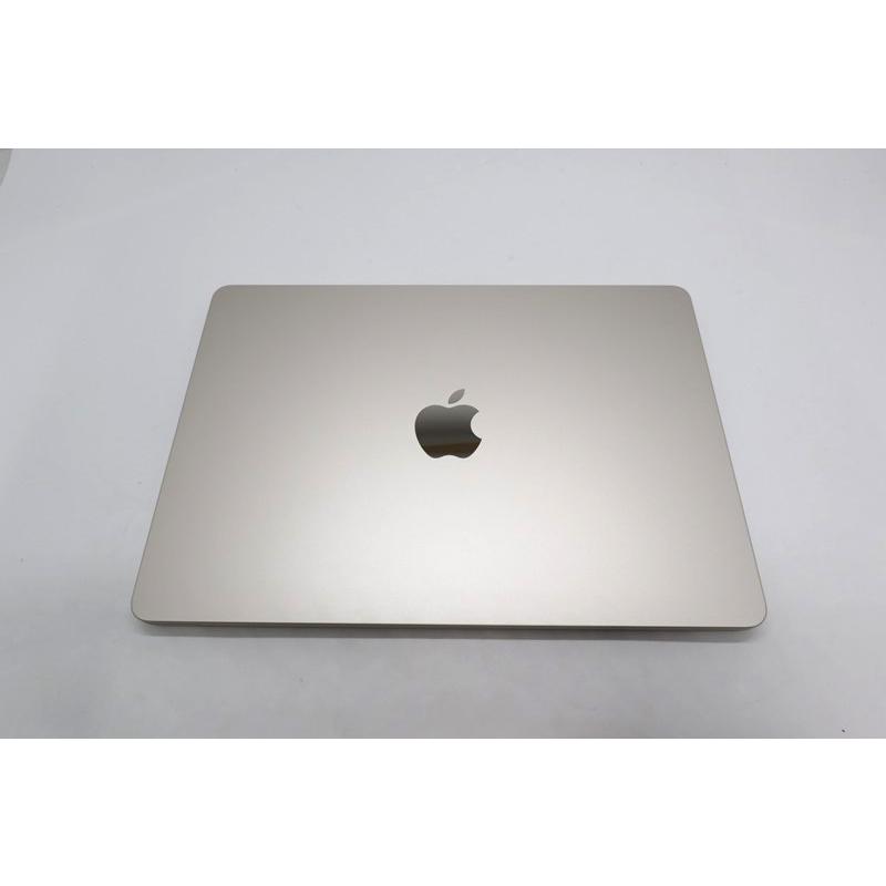 【中古】Apple MacBookAir Liquid Retina13/Apple M2/メモリ 16GB/SSD 1TB/2022/13インチ/Mac OS(15.7)/USキー/MLY23J/A/ノート【B】の画像