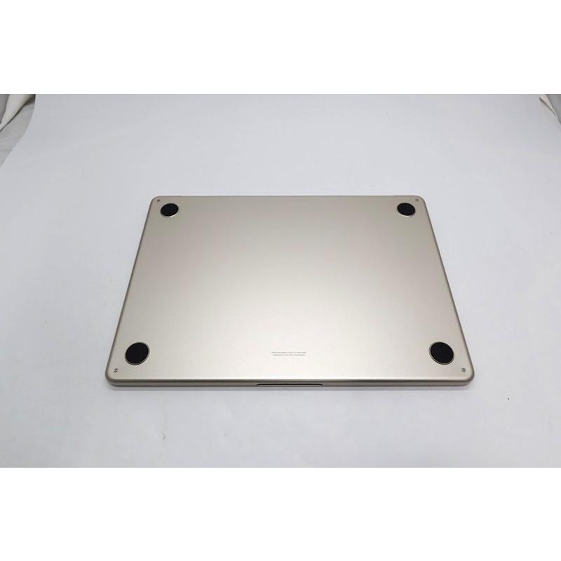 【中古】Apple MacBookAir Liquid Retina13/Apple M2/メモリ 16GB/SSD 1TB/2022/13インチ/Mac OS(15.7)/USキー/MLY23J/A/ノート【B】の画像