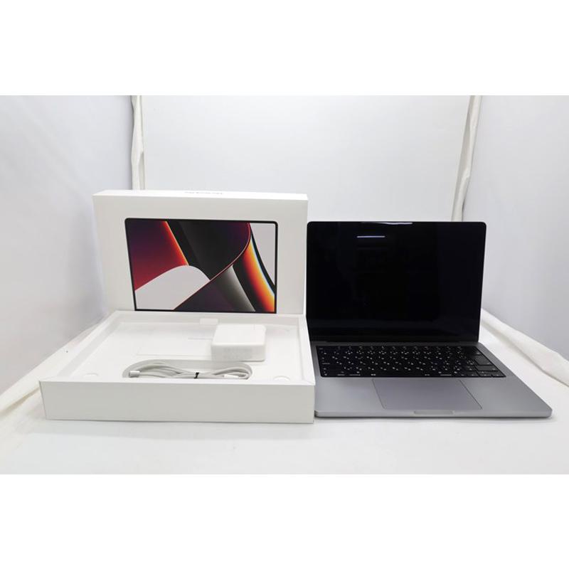 【中古】Apple MacBookPro Liquid Retina14/Apple M1 Pro/メモリ 16GB/SSD 1TB/2021/14インチ/macOS（15.7）/MKGQ3J/A/ノート【B】の画像