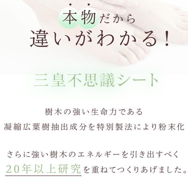 足裏シート 樹液シート 花工房 三皇 樹液不思議シート ワンタッチ一体型 30枚入り サラサラタイプ 足裏 樹液 デトックス｜atcare｜11