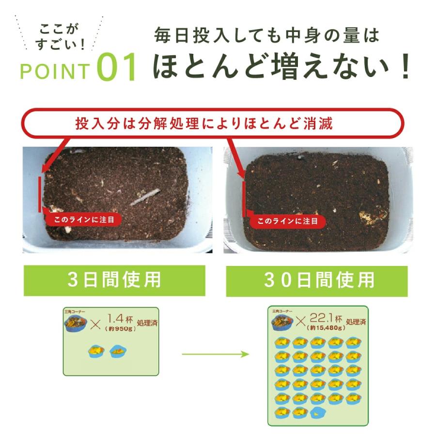 自然 エコクリーン 自然にカエル 基本セット 生ゴミ 生ごみ 処理 家庭