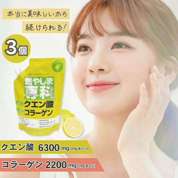 スポーツドリンク 燃やしま専科 500g×3個 ダイエット レモン風味 ジム 
