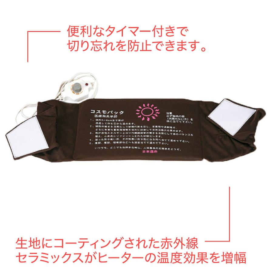 コスモパックフィット SS型 遠赤外線 温熱治療器 管理医療機器 コスモパックフィット SS型 遠赤外線 温熱治療器 管理医療機器