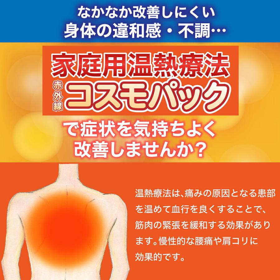 遠赤外線治療器 コスモパックフィット SS型 マット 温熱治療器 管理