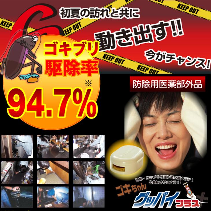 最大70 オフ ゴキブリ 駆除 業務用 ゴキちゃんグッバイプラス 2個セット 医薬部外品 ごきぶり 対策 退治 ゴキブリ駆除薬 送料無料