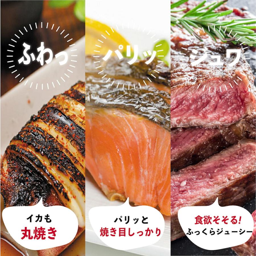 TEIJIN（テイジン） 電子レンジ専用調理器 角型 1台6役 レンジで焼き魚