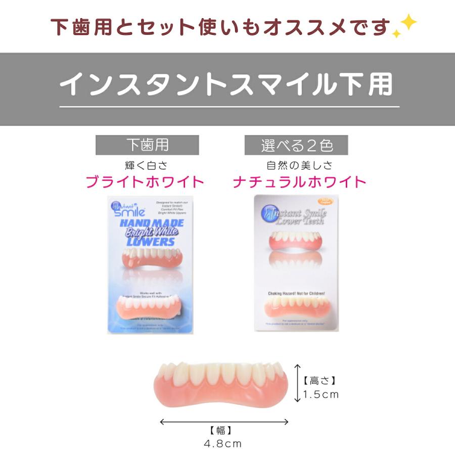 インスタントスマイルDX スマイルdx インスタントスマイル 上歯専用