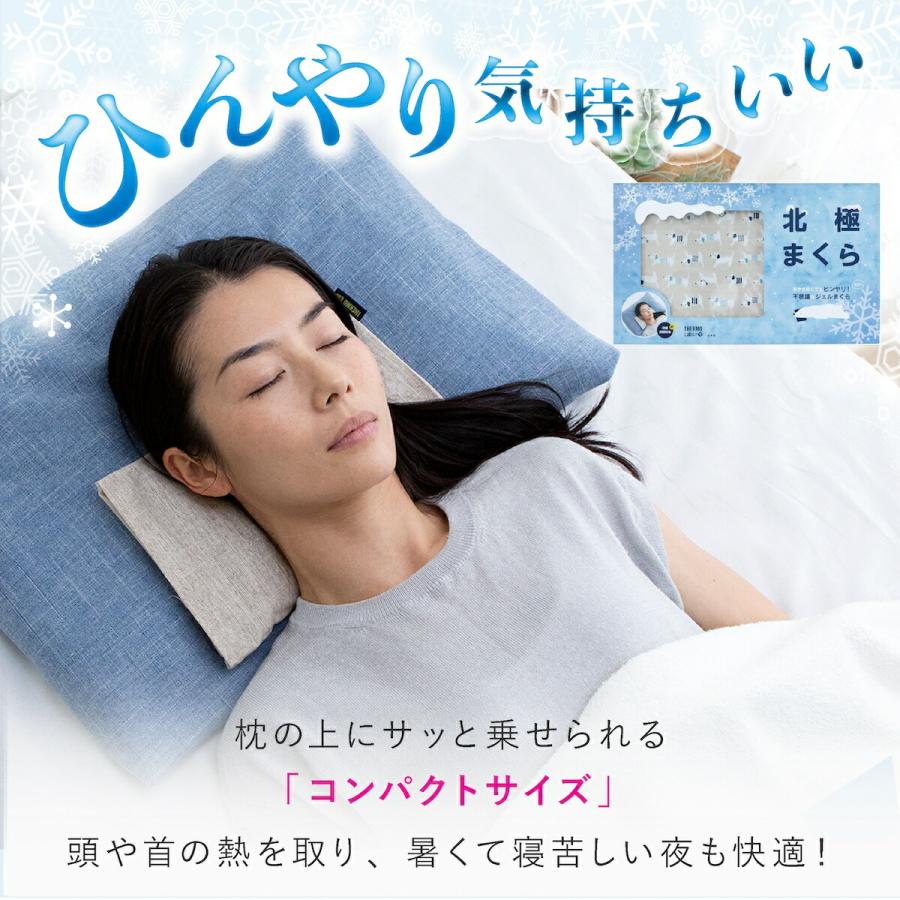 KeiTei（ケイテイ） 北極まくら ひんやり枕 ソフトタイプ ジェル