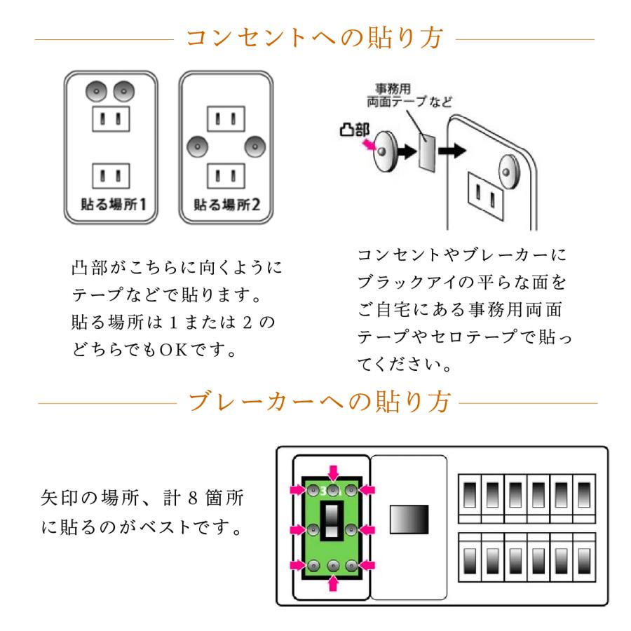 unica（ユニカ） 丸山式コイル ブラックアイ 100個入 貼替シール30枚入
