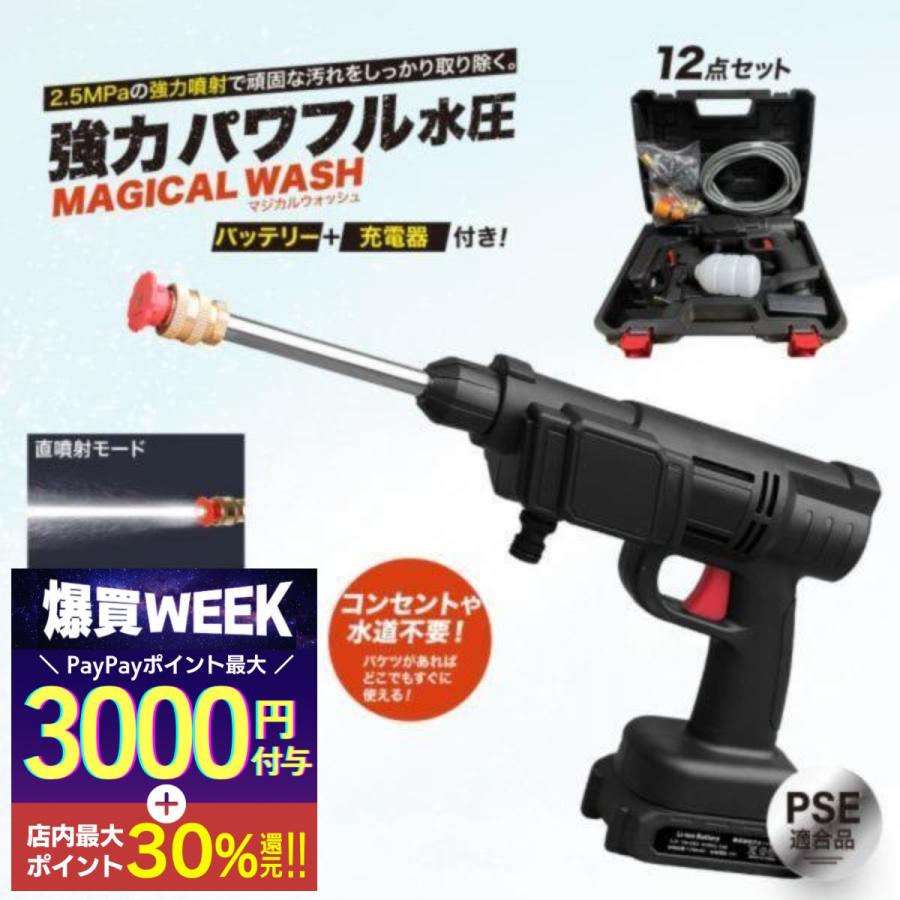 高圧洗浄機 コードレス コードレス高圧洗浄機 充電式高圧洗浄機 洗車機
