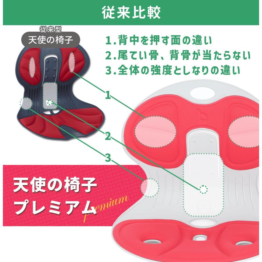 天使の椅子 プレミアム 骨盤サポート チェア 猫背 姿勢 長時間