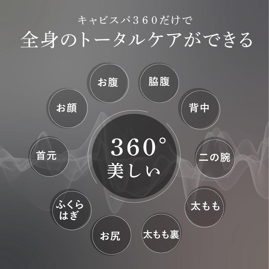 YA‐MAN（ヤーマン） ボディ フェイスケア 1年保証 EMS キャビスパ360