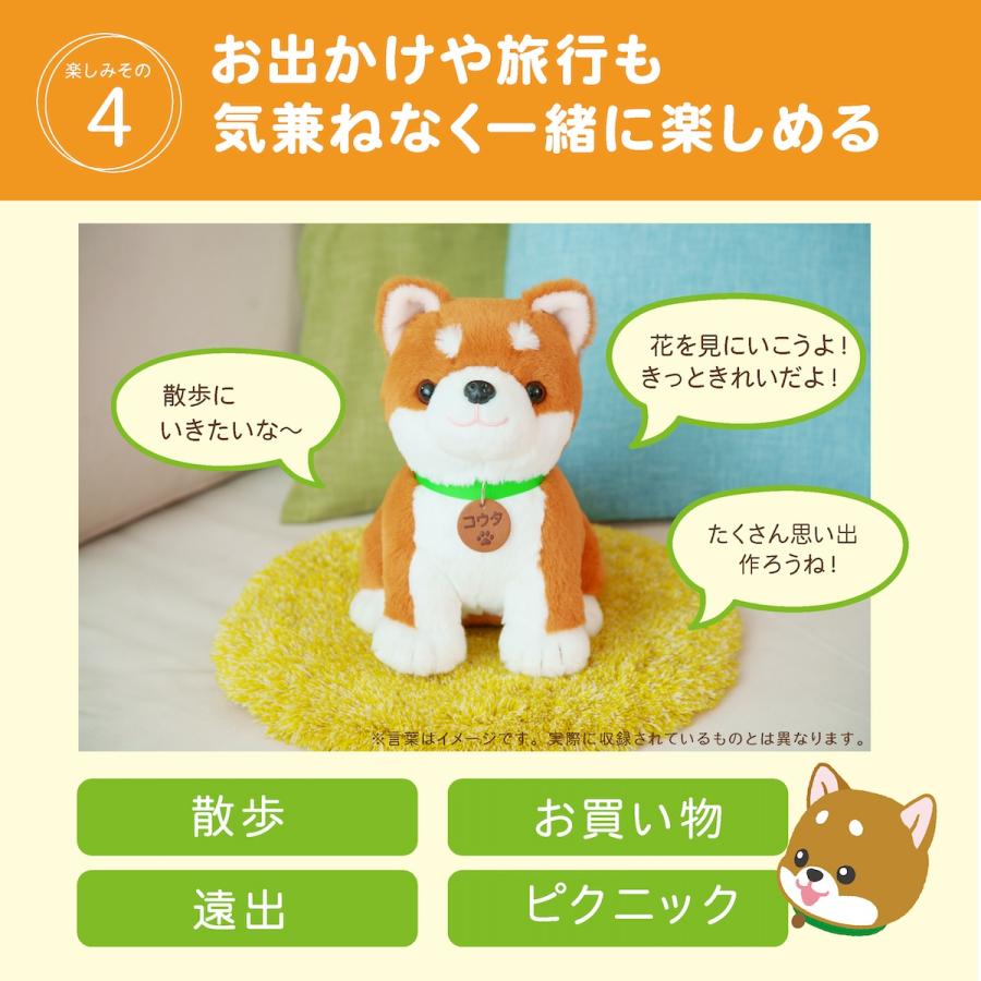 ぬいぐるみ こんにちワン！ しばいぬコウタ バンダナ付セット 柴犬