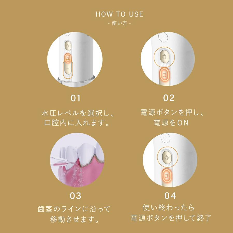 ヤーマン ジェットフロスミニ セット 1年保証 正規品 UV除菌ケース付