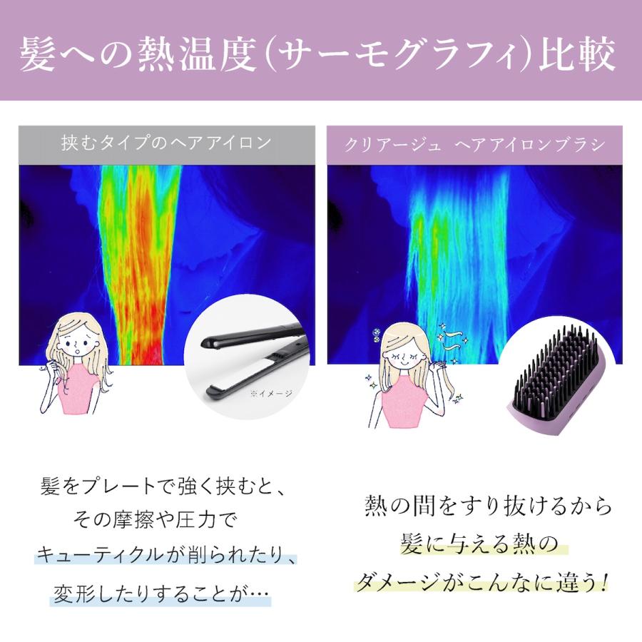 YA‐MAN（ヤーマン） クリアージュ 正規品 ヘアアイロンブラシ
