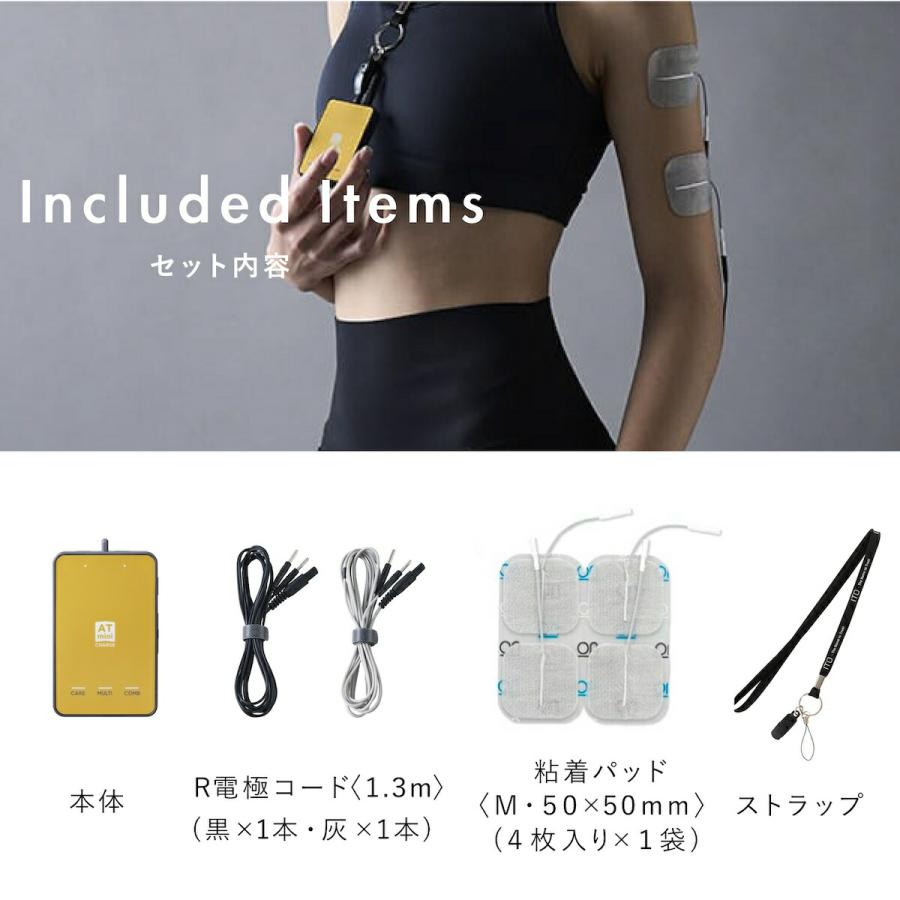 伊藤超短波 マイクロカレント 最新モデル 低周波治療器 AT-mini CHARGE