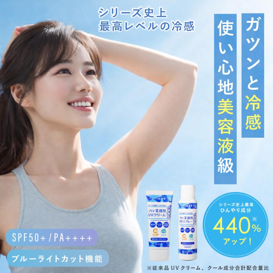 YA‐MAN（ヤーマン） 日焼け止め プロ業務用 UVクリーム超氷冷 2個 50g